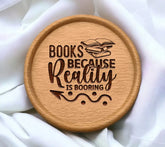 Books Reality Is Boring SVG SVG